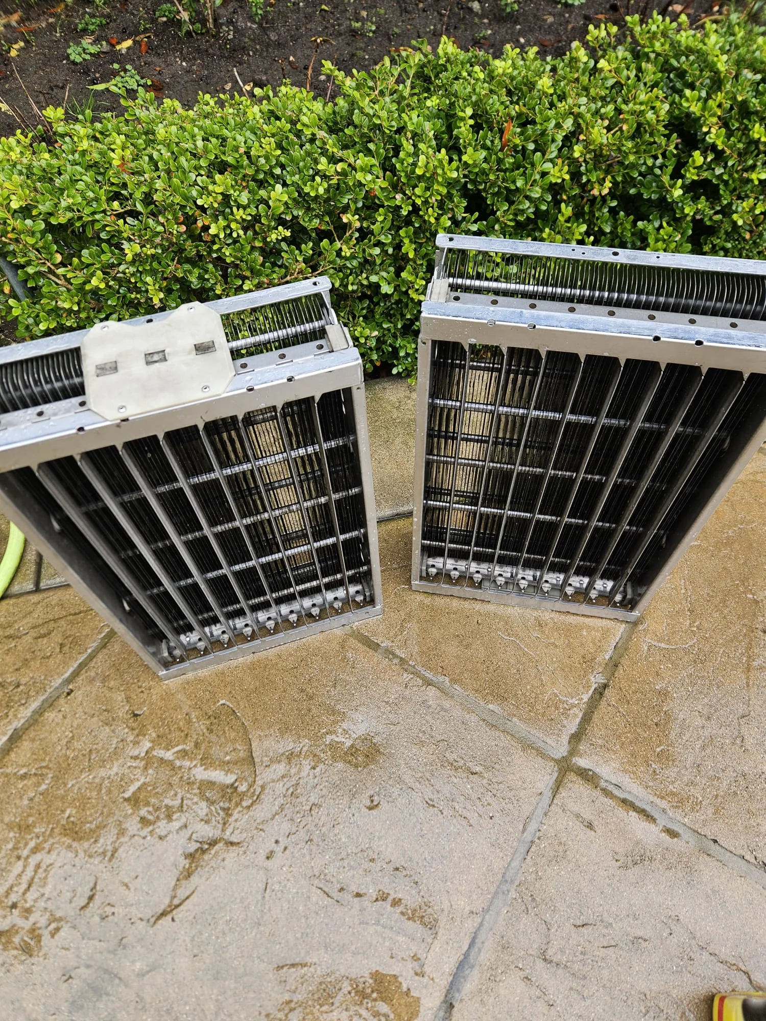 Electrostatic collector cells from the PAC project photo library