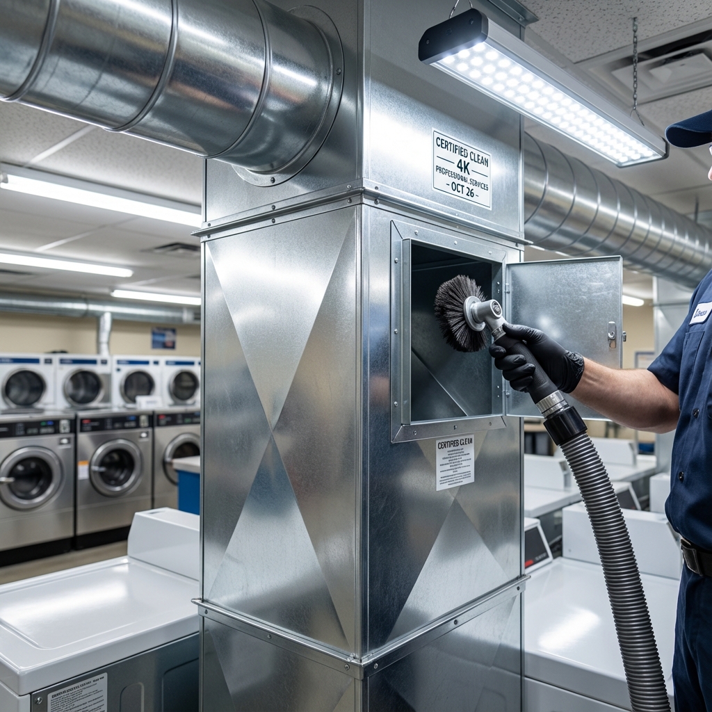Commercial Dryer Vent Cleaning